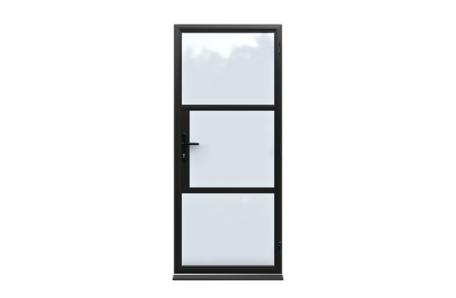 0.9m x 2.1m Aluminium Single Door