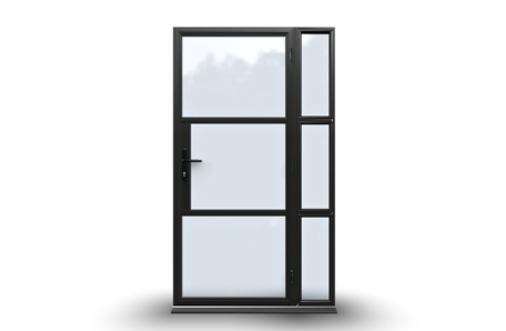 1.2m x 2.1m Aluminium Single Door 