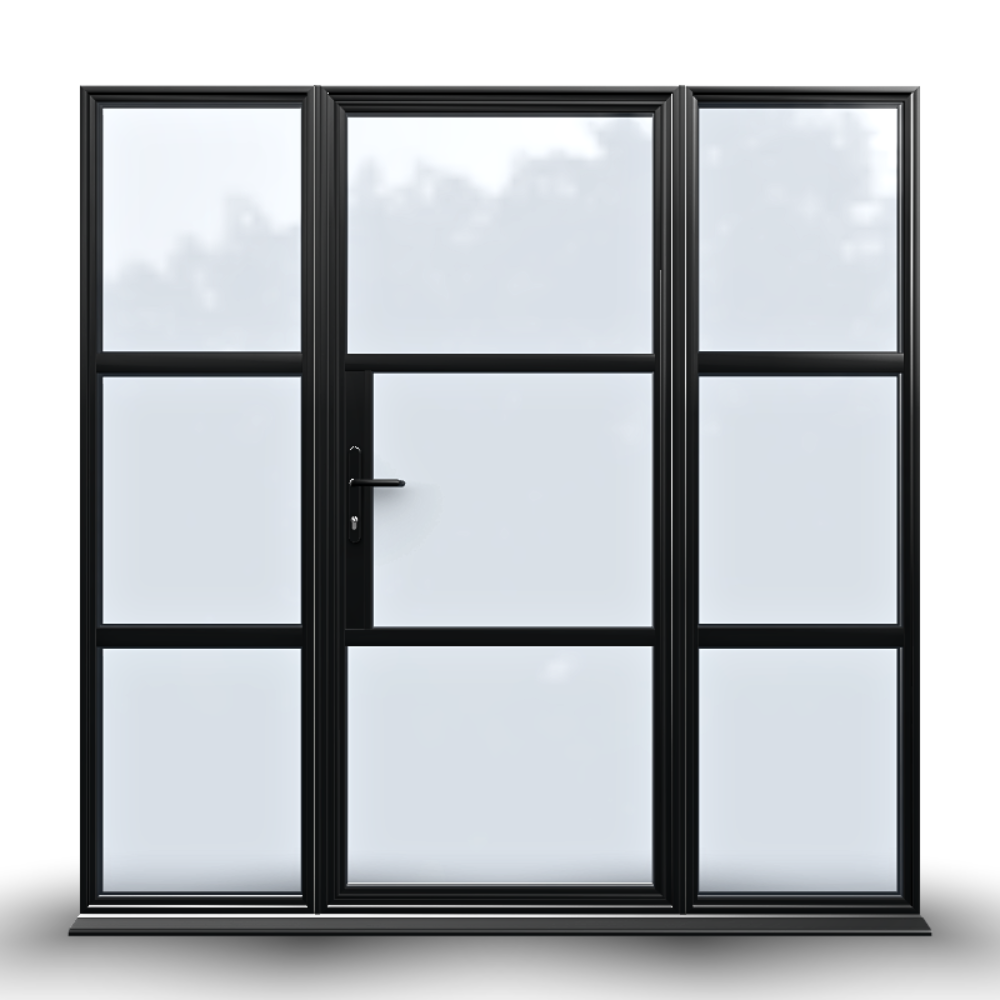 2.1m x 2.1m Aluminium Single Door